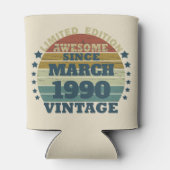 Gepersonaliseerd 35e verjaardagsfeest blikjeskoeler (Achterkant)