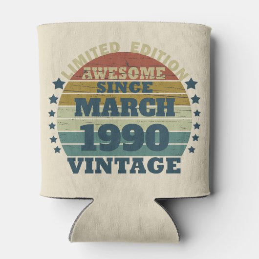 Gepersonaliseerd  35e verjaardagsfeest blikjeskoeler (Achterkant)