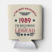 Gepersonaliseerd  35e verjaardagsfeest blikjeskoeler (Achterkant)