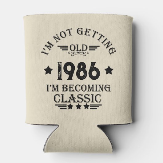 Gepersonaliseerd  35e verjaardagsfeest blikjeskoeler (Achterkant)