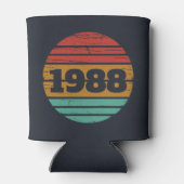 Gepersonaliseerd 35e verjaardagsfeest blikjeskoeler (Achterkant)