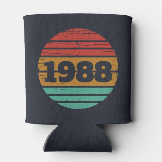 Gepersonaliseerd 35e verjaardagsfeest blikjeskoeler (Achterkant)