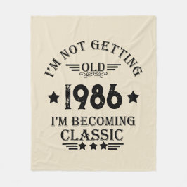 Gepersonaliseerd  35e verjaardagsfeest fleece deken