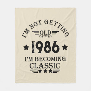Gepersonaliseerd 35e verjaardagsfeest fleece deken