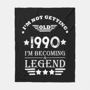 Gepersonaliseerd  35e verjaardagsfeest fleece deken