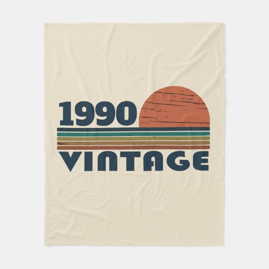 Gepersonaliseerd  35e verjaardagsfeest fleece deken (Voorkant)