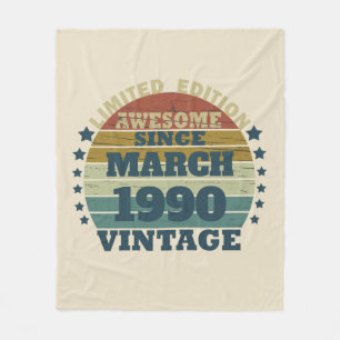 Gepersonaliseerd  35e verjaardagsfeest fleece deken