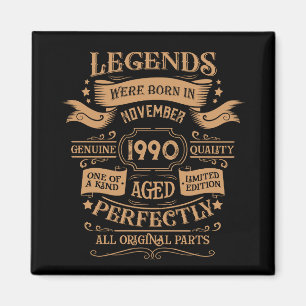 Gepersonaliseerd  35e verjaardagsfeest magneet