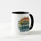 Gepersonaliseerd  35e verjaardagsfeest mok (Voorkant rechts)