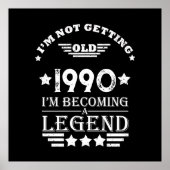 Gepersonaliseerd  35e verjaardagsfeest poster (Voorkant)