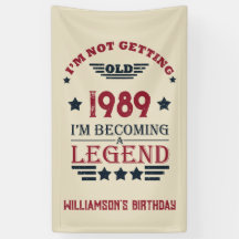 Gepersonaliseerd  35e verjaardagsfeest