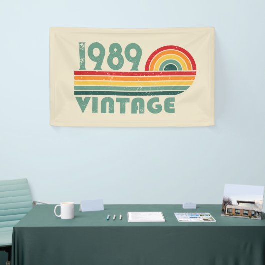 Gepersonaliseerd  35e verjaardagsfeest spandoek (Beurs)