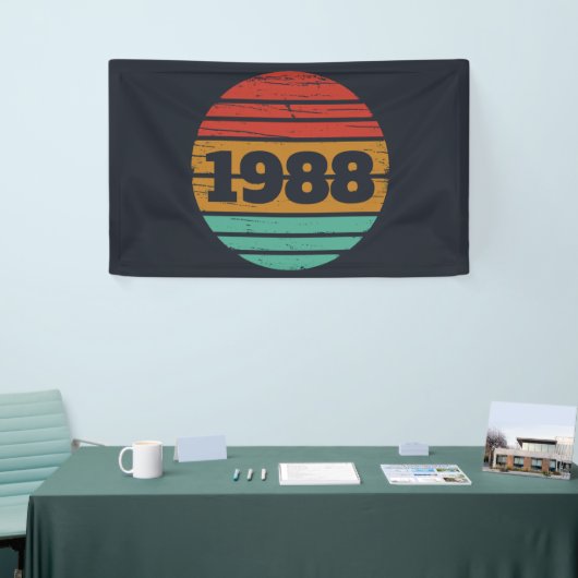 Gepersonaliseerd  35e verjaardagsfeest spandoek (Beurs)