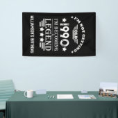 Gepersonaliseerd  35e verjaardagsfeest spandoek (Beurs)