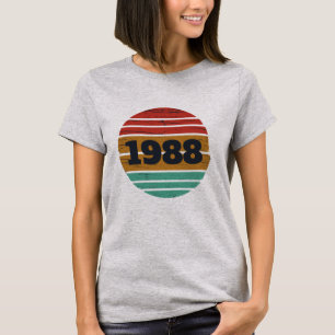 Gepersonaliseerd 35e verjaardagsfeest t-shirt