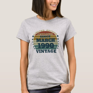 Gepersonaliseerd 35e verjaardagsfeest t-shirt