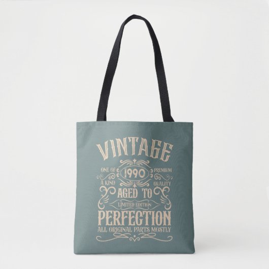Gepersonaliseerd  35e verjaardagsfeest tote bag (Voorkant)