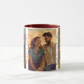 Gepersonaliseerd 3 foto gedrukte Mok (Midden)