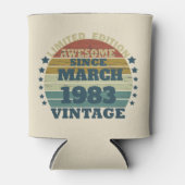 Gepersonaliseerd 40-jarig 40-jarig verjaardagsfee blikjeskoeler (Voorkant)