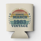 Gepersonaliseerd 40-jarig 40-jarig verjaardagsfee blikjeskoeler (Achterkant)