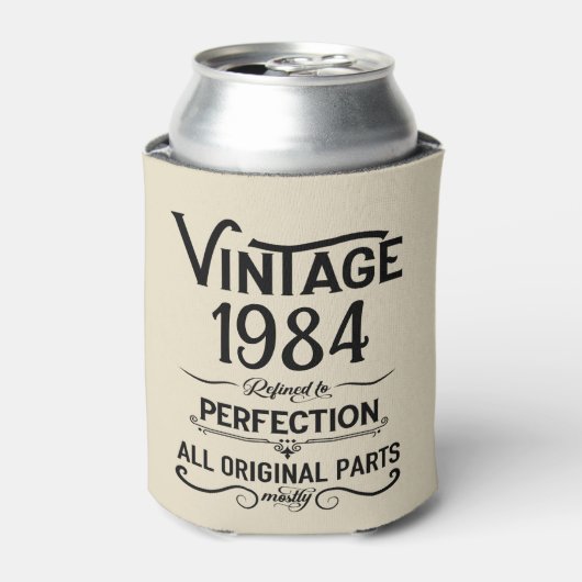 Gepersonaliseerd 40-jarig 40-jarig  verjaardagsfee blikjeskoeler (Blikje Voorkant)