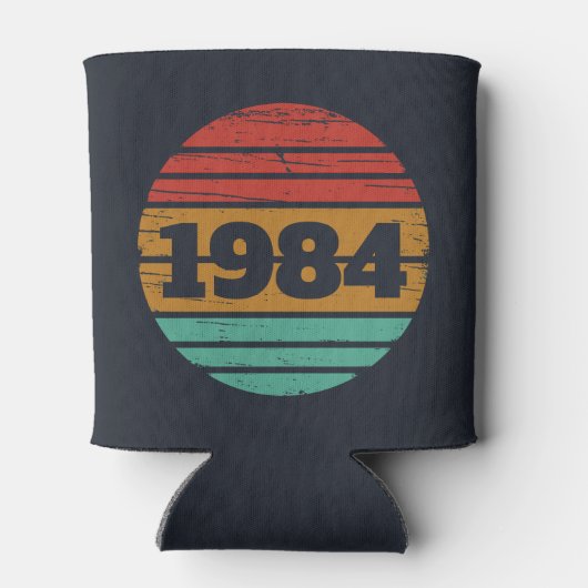 Gepersonaliseerd 40-jarig 40-jarig  verjaardagsfee blikjeskoeler (Achterkant)