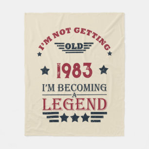 Gepersonaliseerd 40-jarig 40-jarig  verjaardagsfee fleece deken