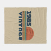 Gepersonaliseerd 40-jarig 40-jarig verjaardagsfee fleece deken (Voorkant (Horizontaal))