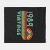 Gepersonaliseerd 40-jarig 40-jarig verjaardagsfee fleece deken (Voorkant (Horizontaal))