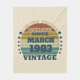 Gepersonaliseerd 40-jarig 40-jarig  verjaardagsfee fleece deken