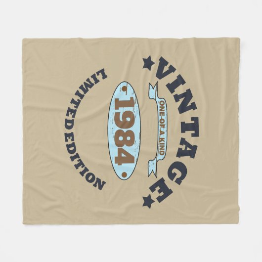 Gepersonaliseerd 40-jarig 40-jarig  verjaardagsfee fleece deken (Voorkant (Horizontaal))