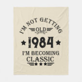 Gepersonaliseerd 40-jarig 40-jarig  verjaardagsfee fleece deken (Voorkant)