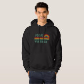 Gepersonaliseerd 40-jarig 40-jarig verjaardagsfee hoodie (Voorkant volledig)