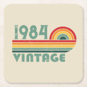 Gepersonaliseerd 40-jarig 40-jarig  verjaardagsfee kartonnen onderzetters (Voorkant)