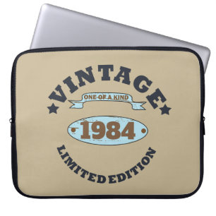Gepersonaliseerd 40-jarig 40-jarig  verjaardagsfee laptop sleeve
