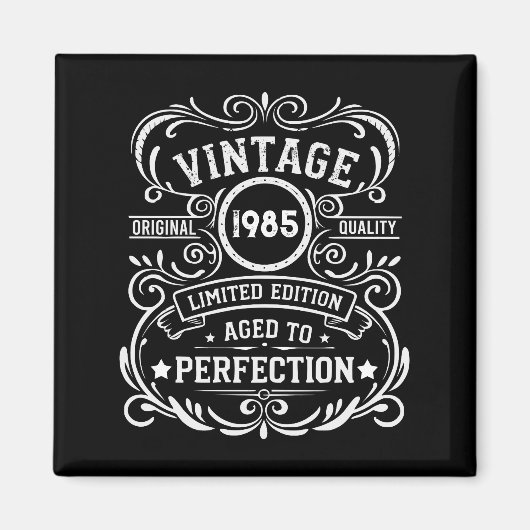 Gepersonaliseerd 40-jarig 40-jarig verjaardagsfee magneet (Voorkant)