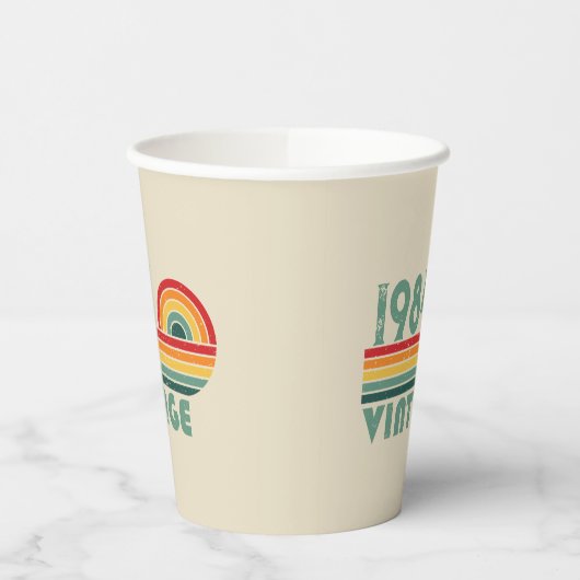 Gepersonaliseerd 40-jarig 40-jarig  verjaardagsfee papieren bekers (Links)