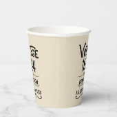 Gepersonaliseerd 40-jarig 40-jarig  verjaardagsfee papieren bekers (Rechts)