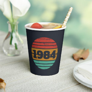 Gepersonaliseerd 40-jarig 40-jarig verjaardagsfee papieren bekers