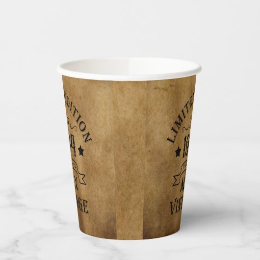 Gepersonaliseerd 40-jarig 40-jarig  verjaardagsfee papieren bekers (Links)