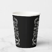 Gepersonaliseerd 40-jarig 40-jarig  verjaardagsfee papieren bekers (Rechts)