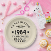 Gepersonaliseerd 40-jarig 40-jarig  verjaardagsfee papieren bordje (Feest)