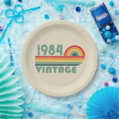 Gepersonaliseerd 40-jarig 40-jarig  verjaardagsfee papieren bordje (Feest)