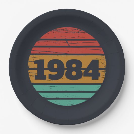 Gepersonaliseerd 40-jarig 40-jarig verjaardagsfee papieren bordje (Voorkant)