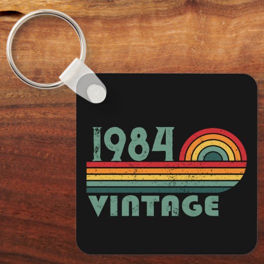 Gepersonaliseerd 40-jarig 40-jarig  verjaardagsfee sleutelhanger (Voorkant)