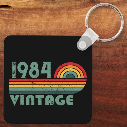 Gepersonaliseerd 40-jarig 40-jarig  verjaardagsfee sleutelhanger (Achterkant)