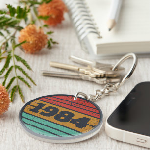Gepersonaliseerd 40-jarig 40-jarig verjaardagsfee sleutelhanger