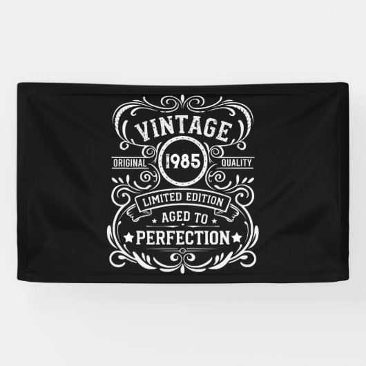 Gepersonaliseerd 40-jarig 40-jarig verjaardagsfee spandoek (Horizontaal)