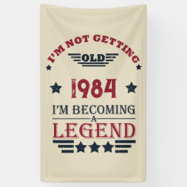 Gepersonaliseerd 40-jarig 40-jarig  verjaardagsfee spandoek