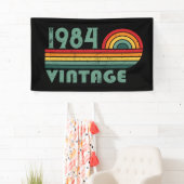 Gepersonaliseerd 40-jarig 40-jarig  verjaardagsfee spandoek (Insitu)